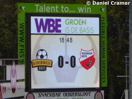 Rijsnburgse Boys vs. Kozakken Boys