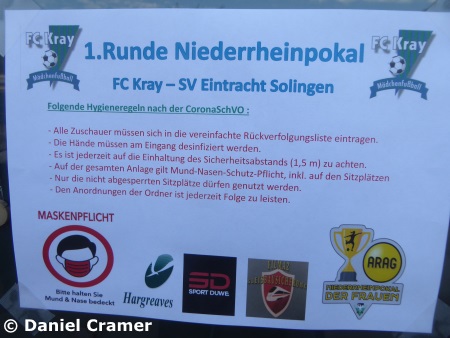 FC Kray Frauen vs. Eintracht Solingen Frauen