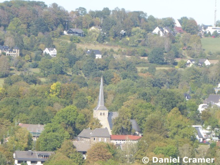 Blick auf Bochum-Stiepel auf der anderen Ruhrseite