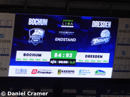 VfL Bochum vs. Dresden Titans 84:93, 2022/2023