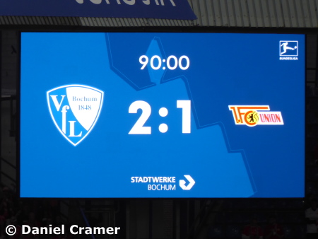 VfL vs. 1. FC Union Berlin 2:1 2022