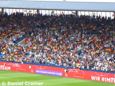 Deutschland(F) vs. Island(F) 4:0, Nations League 2023