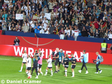 Deutschland(F) vs. Island(F) 4:0, Nations League 2023