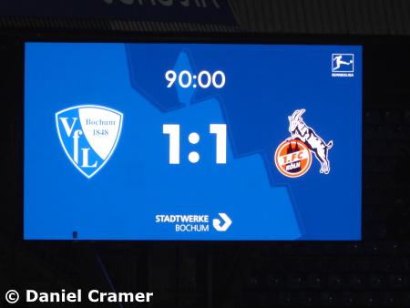 VfL vs. 1. FC Köln 1:1, 2023/2024