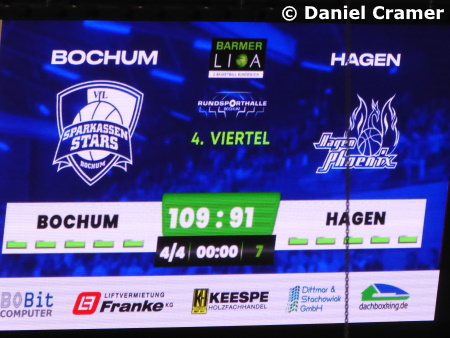 VfL Bochum vs. Phoenix Hagen 109:91, 2023/2024