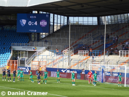 VfL Frauen vs. SGS Essen Frauen 0:4, 2023/2024