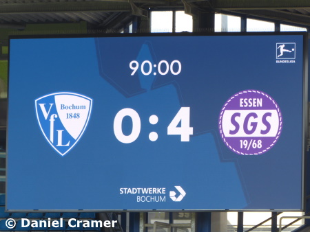 VfL Frauen vs. SGS Essen Frauen 0:4, 2023/2024