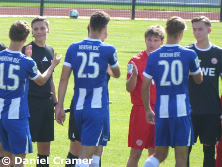 RW Essen U19 vs. Hertha BSC U19 0:3 2024/2025